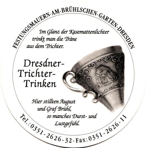 dresden dd-sn festungsmauern 1b (rund215-trichter trinken-schwarz) 